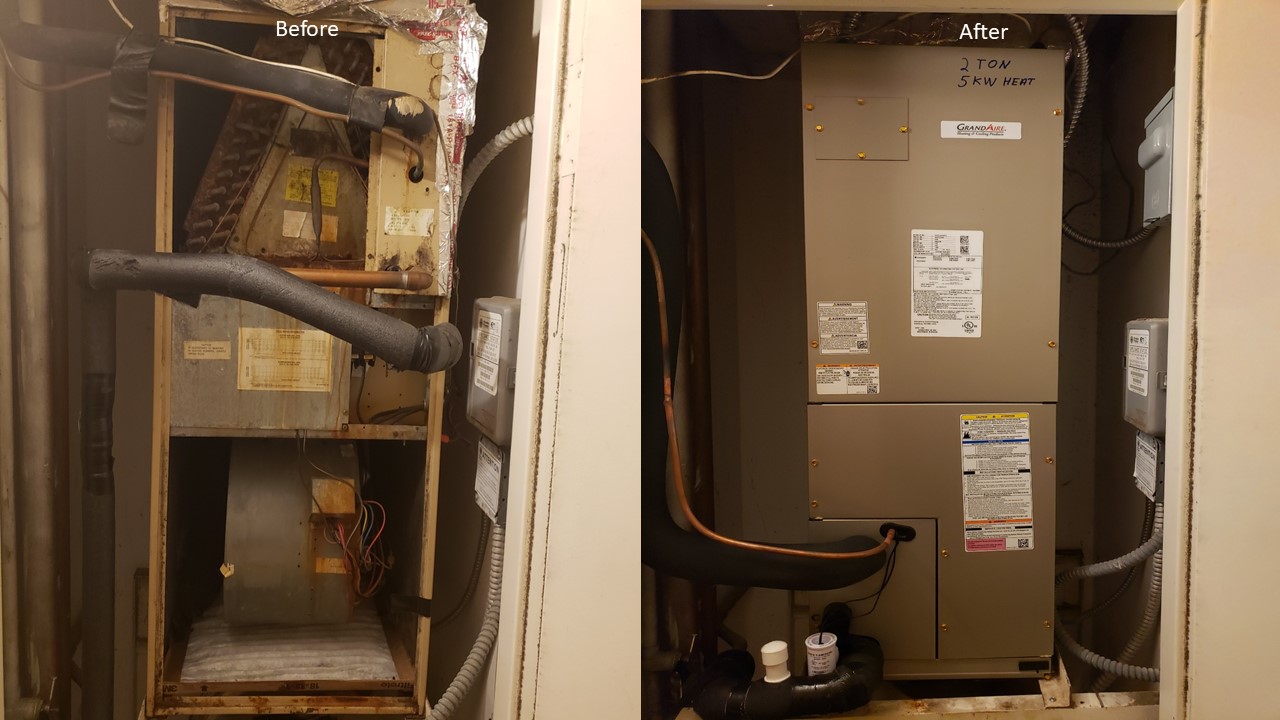 Previous HVAC work