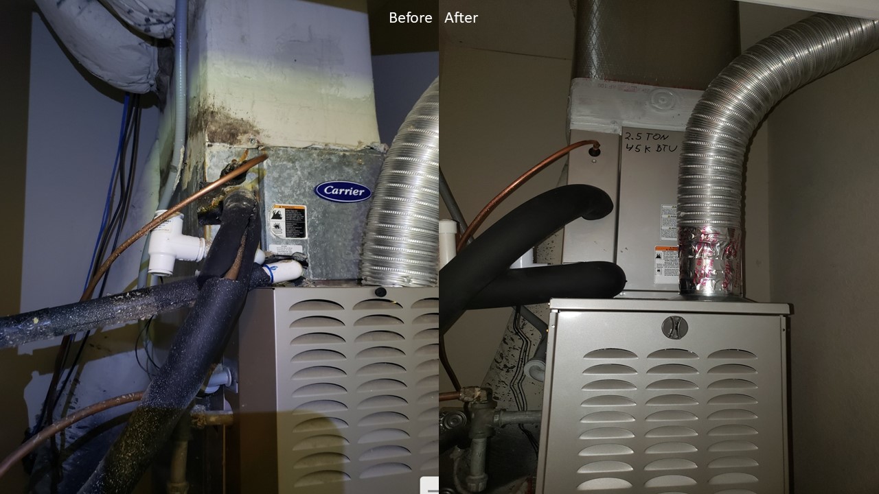 Previous HVAC work