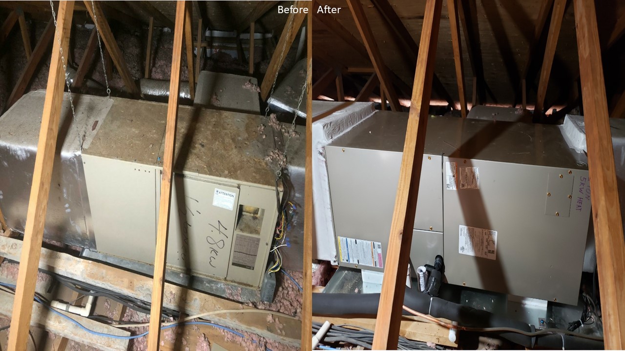 Previous HVAC work
